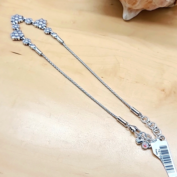 NWTS! Brighton "GARDEN OF EDEN" Enamel & Swarovski Crystal Reversible Necklace🌺 - Picture 9 of 12